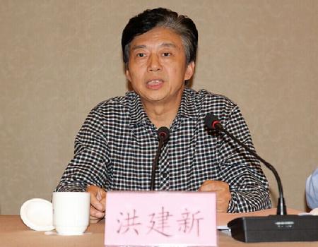 市治水办专职副主任洪建新讲话